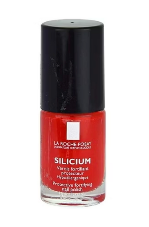 La Roche-Posay Silicium Beschermende Verstevigende Nagellak 6ml - Kleur: 22 Klaproosrood