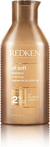 Redken All Soft Shampoo with Omega-6 and Argan Oil 500ml