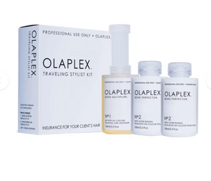 Olaplex Traveling Stylist Kit - Professional Hair Regeneration Set No.1 100ml, 2x No.2 100ml