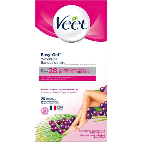 Veet Koude Wasstrips Normale Huid