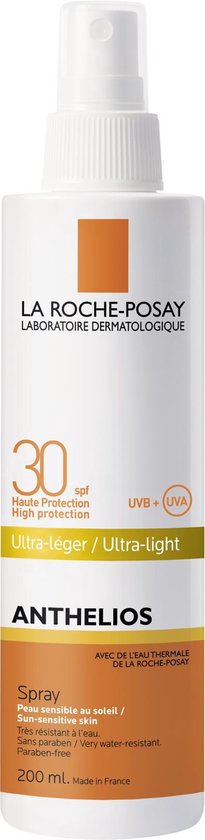 Anthelios Zonneverzorging door La Roche-Posay Lichaamsspray SPF30 200ml