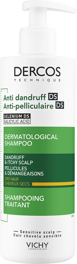 Vichy Dercos Anti-Roos Shampoo voor Droog Haar 390 ml