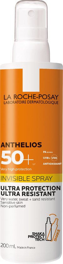 La Roche-Posay Anthelios Onzichtbare Spray SPF50+ Met Parfum 200ml