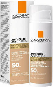 La Roche-Posay Anthelios Age Correct TT Getinte Zonnebrandcrème SPF50 50ml