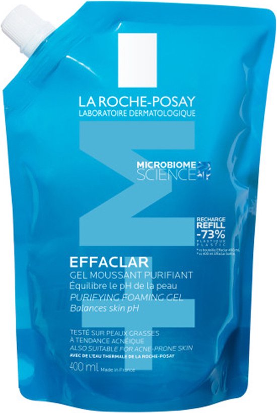 La Roche-Posay Reinigende Effaclar Schuimgel Ecorefill 400ml