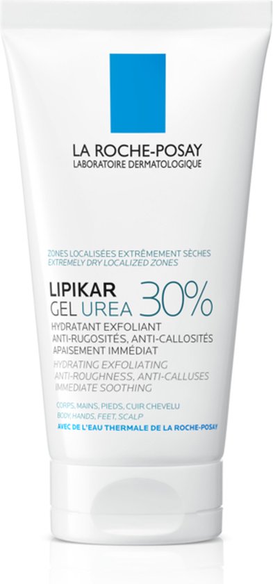 La Roche-Posay Lipikar Gel Urea 30 - Hydraterende Exfoliërende Gel Tegen Ruwe Huid en Eelt - 400ml