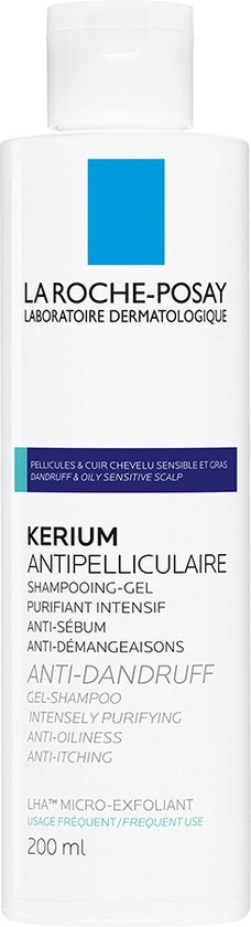 La Roche-Posay Kerium Gel-Shampoo Anti-Roos 200ml