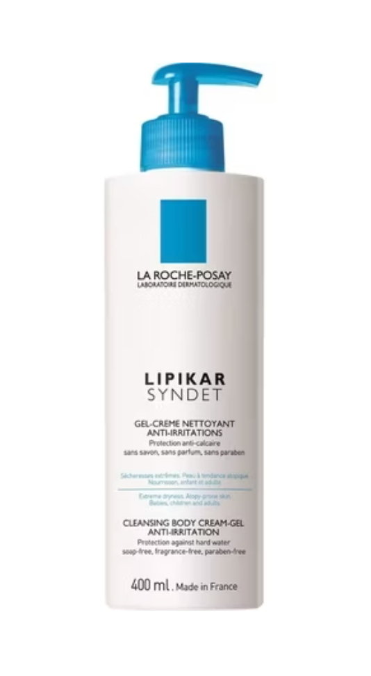 La Roche-Posay Lipikar Syndet Reinigingsgel-Crème Anti-Irritatie 400ml