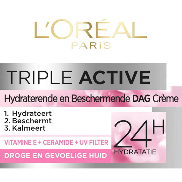 L'Oreal Skin Triple Active Dagcreme Drog