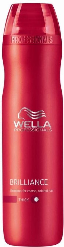 Wella Professionals Brilliance Shampoo for Strong, Colored Hair 250ml