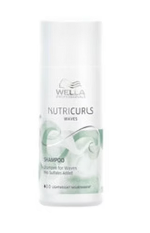 Wella Professional Nutricurls Shampoo For Waves - Moisturizing Shampoo For Wavy And Curly Hair