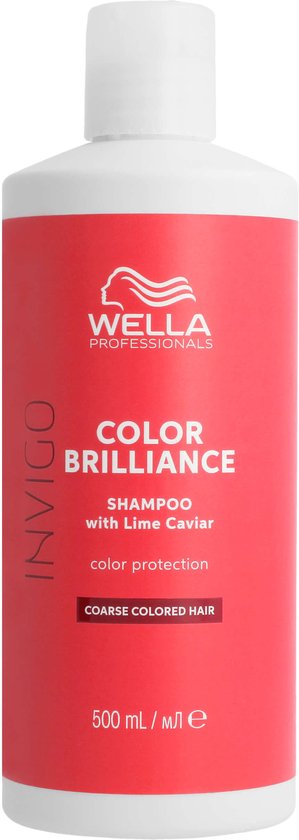 Wella Invigo Color Brilliance Color Revitalizing Shampoo for Thick Hair 500ml