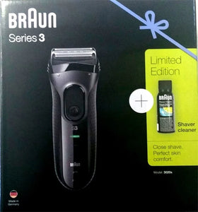 Braun Shavers Series 3 + Shaver Cleaner