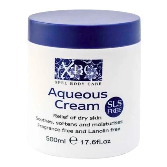 XBC Aqueous Cream 500ml SLS Free