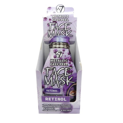 W7 Masker Easy Peel Metallic Retinol