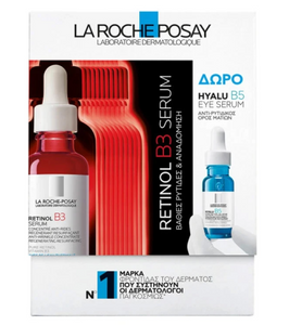 Retinol B3 Serum van La Roche-Posay 30ml met Gratis Hyalu B5 Oogserum 5ml