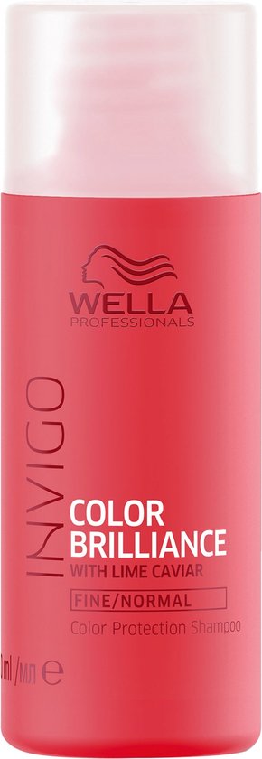 Wella Professionals Invigo Color Brilliance Shampoo for Fine to Normal Hair 50ml