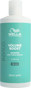 Wella Professionals Invigo Volume Boost Bodyfying Shampoo with Cotton Extract 500ml