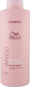 Wella Invigo Blonde Recharge Shampoo 1000ml