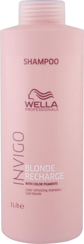 Wella Invigo Blonde Recharge Shampoo 1000ml