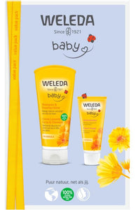 Weleda Set Calendula Baby Gezichtscreme+Shampoo