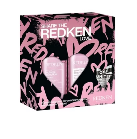 Redken Color Extend Magnetics Shampoo & Conditioner 300ml + One United Multi-Benefit Treatment 150ml Xmas Volume Kit 2023